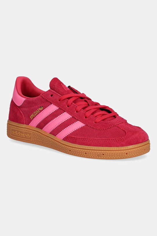 Tenisky adidas Originals HANDBALL SPEZIAL semišová kůže růžová JP8004