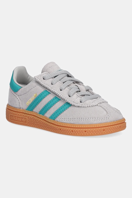 adidas Originals sneakers de piele întoarsă pentru copii HANDBALL SPEZIAL piele întoarsă gri JP8007
