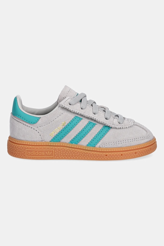 adidas Originals sneakers de piele întoarsă pentru copii HANDBALL SPEZIAL JP8007 gri AW25