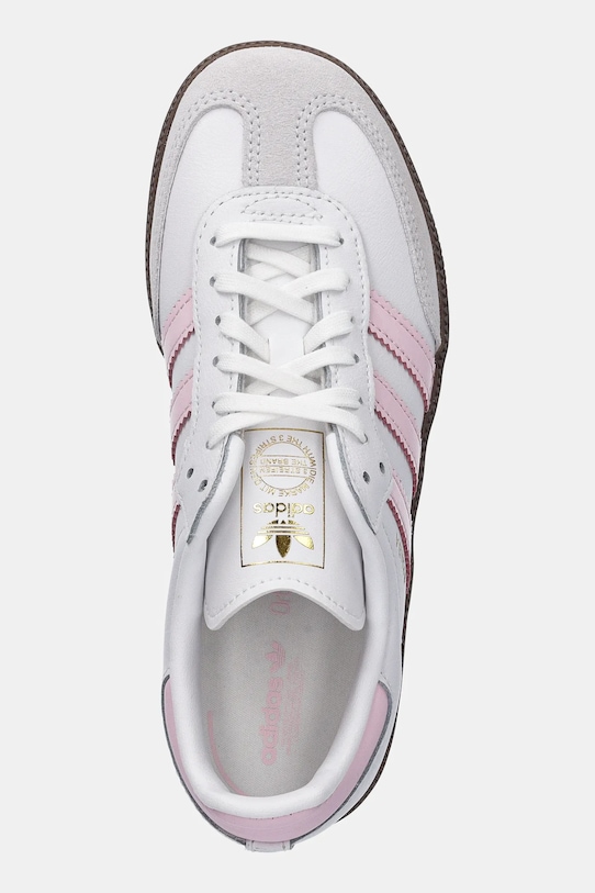 Dječje kožne tenisice adidas Originals SAMBA OG bijela JQ2849