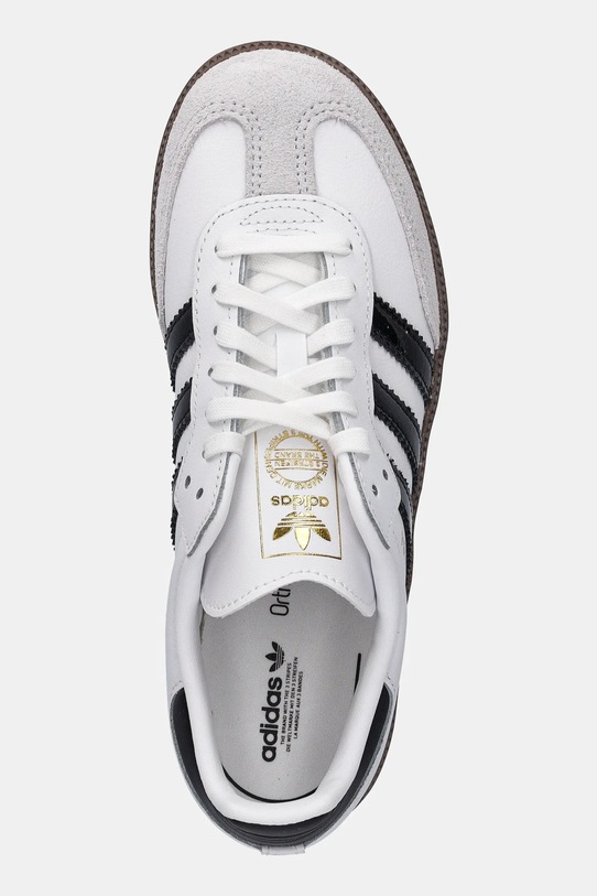 adidas Originals sneakers pentru copii SAMBA OG alb JQ2850
