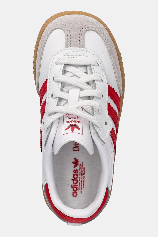 adidas Originals sneakersy dziecięce SAMBA OG biały JQ3190