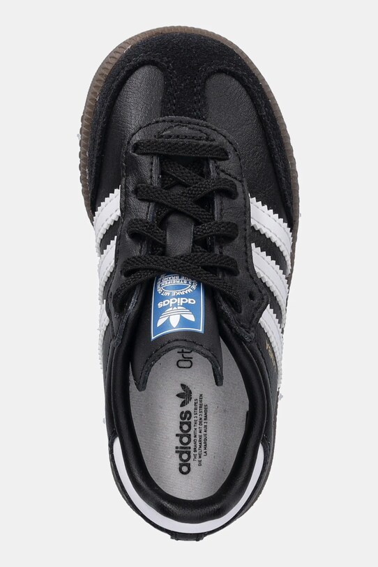 adidas Originals sneakers de piele întoarsă pentru copii CAMPUS 00s negru JQ3192