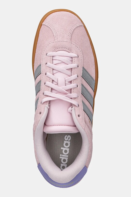 Σουέτ αθλητικά παπούτσια adidas VL COURT BOLD ροζ JQ4556
