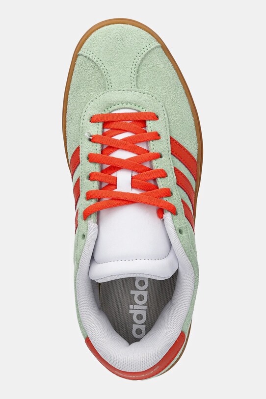 adidas sneakersy dziecięce VL COURT BOLD zielony JQ4557