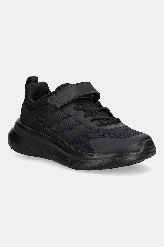 Παιδικά αθλητικά παπούτσια adidas FortaRun 4.0 συνθετικό μαύρο JQ5195