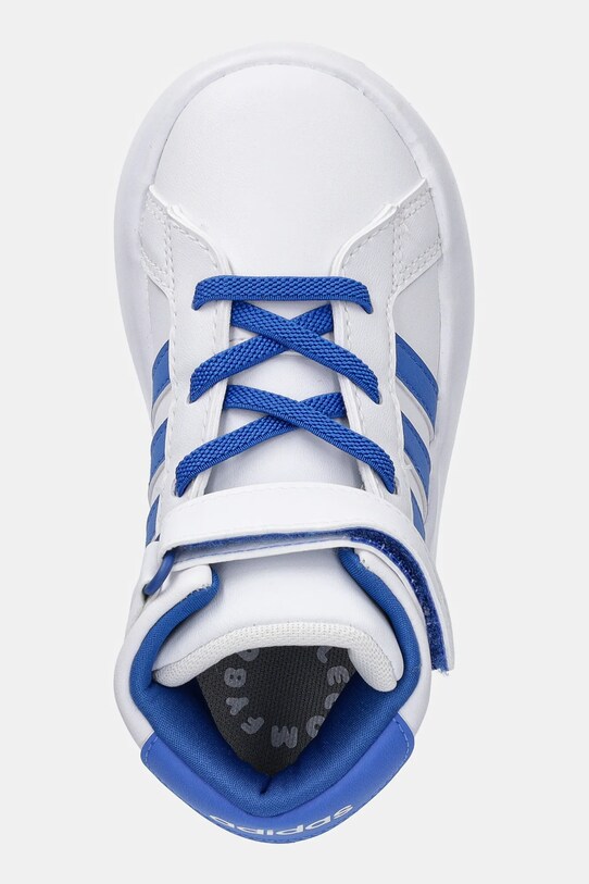 adidas sneakersy dziecięce GRAND COURT MID biały JQ5678