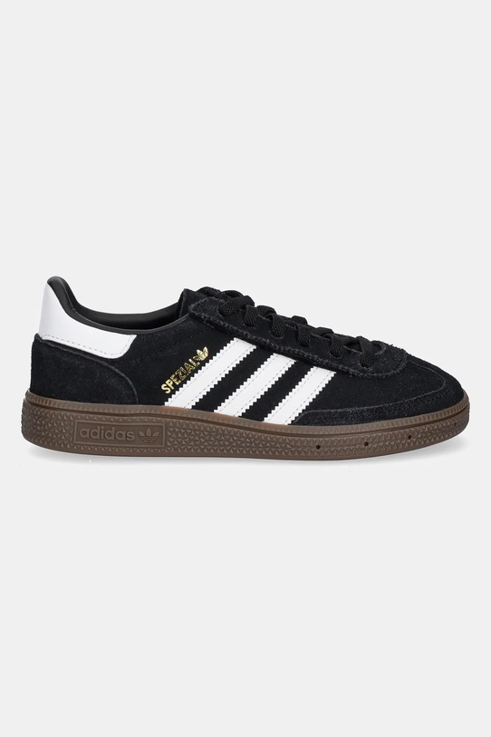 Otroške superge iz semiša adidas Originals HANDBALL SPEZIAL JQ6382 črna AW25