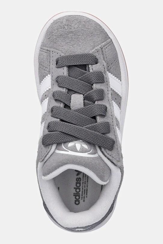 adidas Originals gyerek velúr sportcipő CAMPUS 00s szürke JQ6384