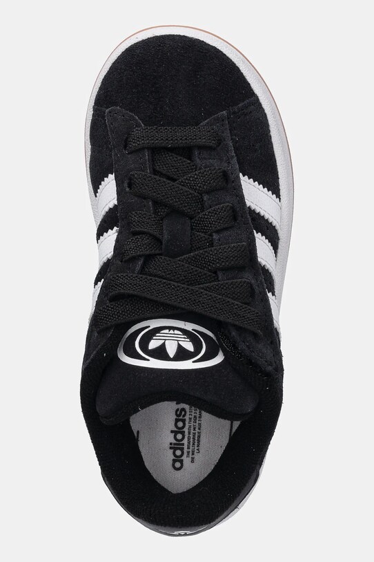 adidas Originals gyerek velúr sportcipő CAMPUS 00s fekete JQ6386