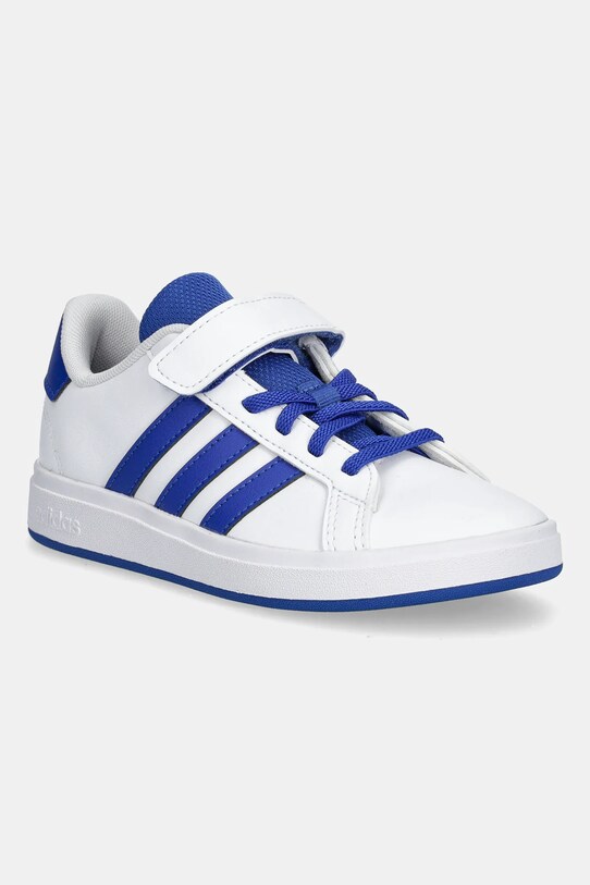 adidas sneakersy dziecięce GRAND COURT 2.0 imitacja skóry licowej biały JQ8000