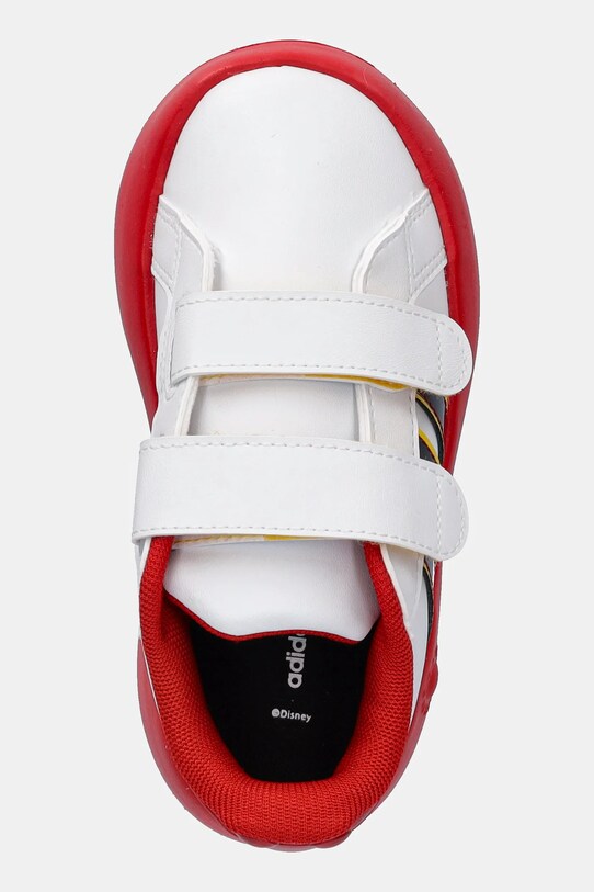 adidas sneakersy dziecięce GRAND COURT MICKEY biały JQ8070