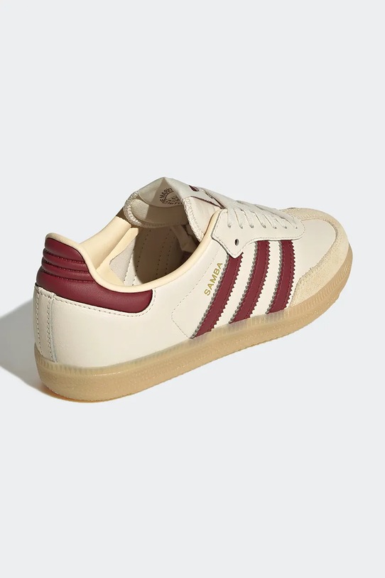 Αγορίστικα Παιδικά δερμάτινα sneakers adidas Originals SAMBA OG JQ8554 μπεζ