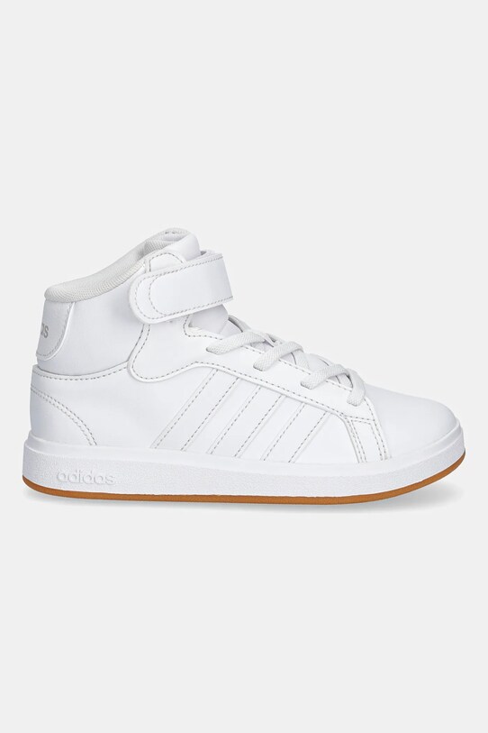 adidas sneakers pentru copii GRAND COURT MID JR0803 alb AW25