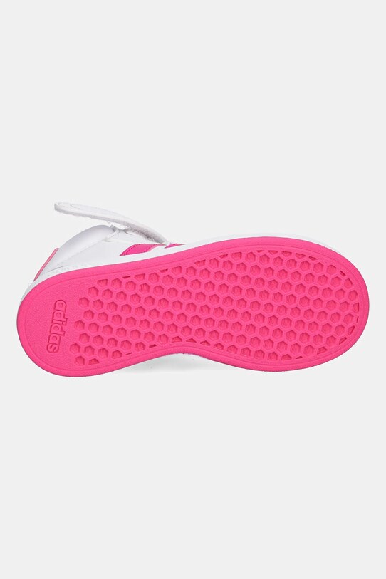adidas sneakersy dziecięce GRAND COURT MID JR0806 biały