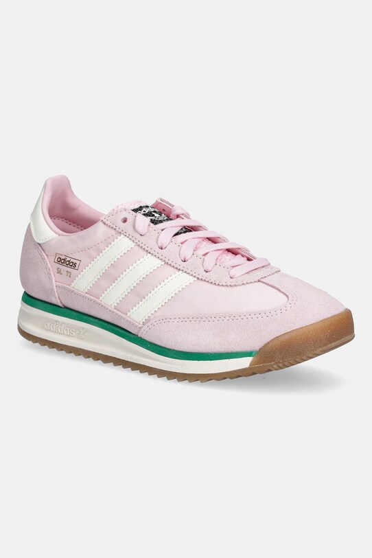 Детские кроссовки adidas Originals SL 72 RS кожа розовый JR1099