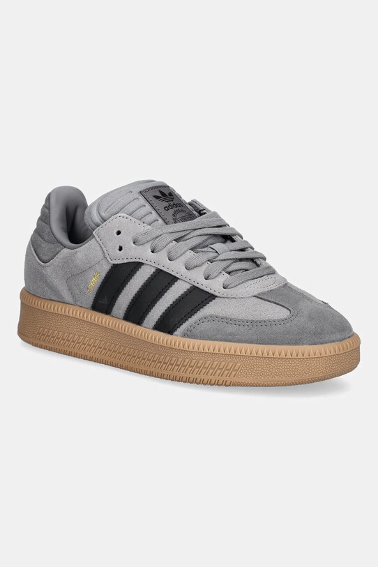 adidas Originals sneakers pentru copii SAMBA XLG textil gri JR1635
