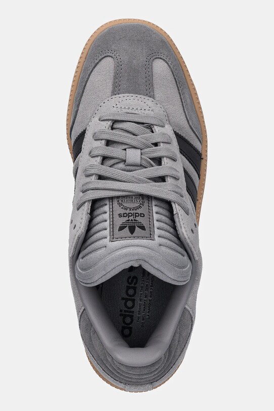 Детски маратонки adidas Originals SAMBA XLG сив JR1635
