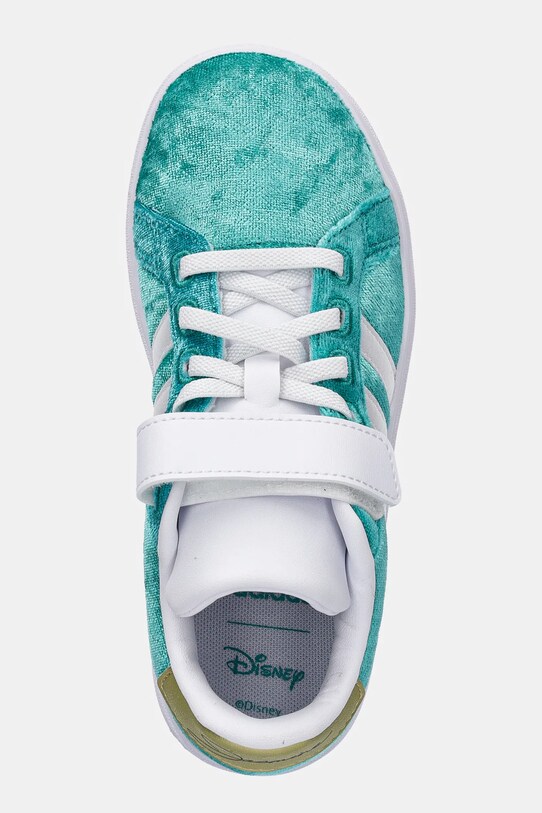 adidas sneakers pentru copii GRAND COURT 2.0 JASMINE turcoaz JR4919