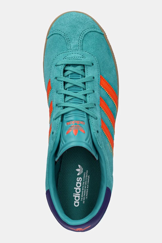 adidas Originals teniși din piele copii GAZELLE verde JR5943