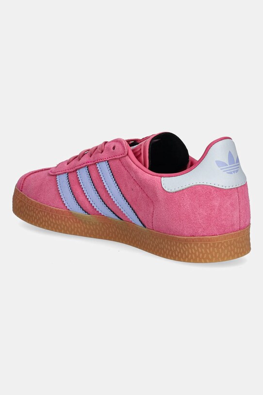 Dječaci Dječje tenisice od brušene kože adidas Originals GAZELLE JR5944 roza