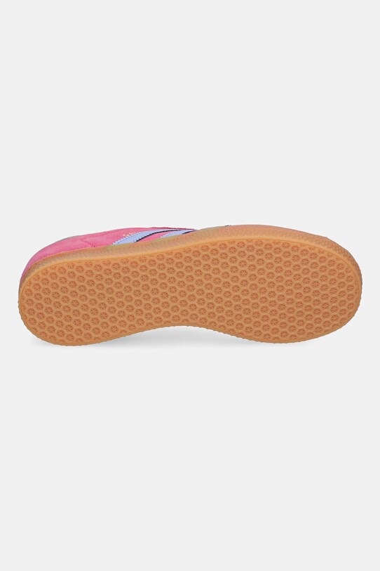 Dječje tenisice od brušene kože adidas Originals GAZELLE JR5944 roza