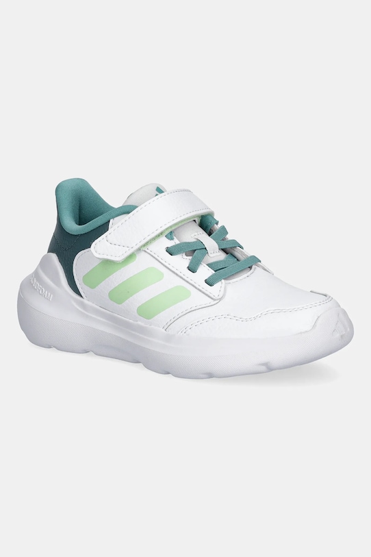 Παιδικά sneakers adidas Tensaur Run 3.0 απομίμηση λείου δέρματος λευκό JR6081