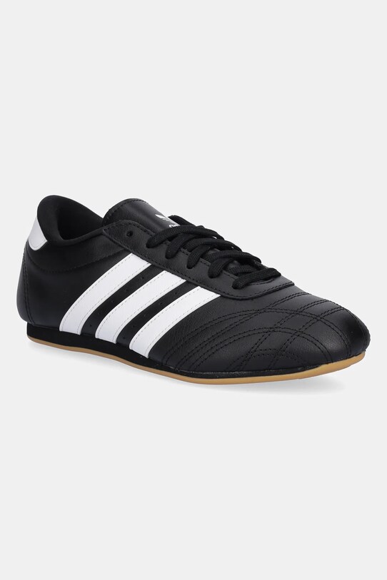 adidas Originals gyerek sportcipő adidas TAEKWONDO LACE bevonatos bőr fekete JR6807