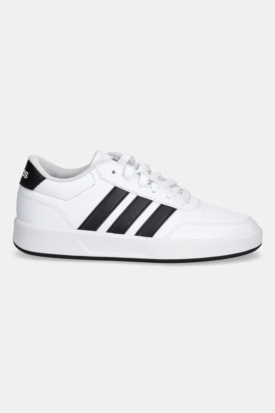 adidas sneakersy dziecięce BREAKNET 3.0 JR8448 biały AW25