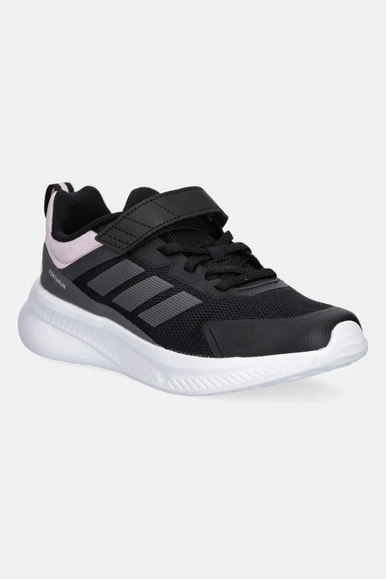 Παιδικά αθλητικά παπούτσια adidas FortaRun 4.0 συνθετικό μαύρο JR9313