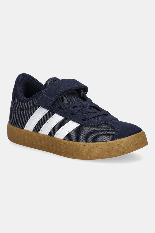 Otroške superge adidas VL COURT 3.0 Zrnato usnje črna JP7833