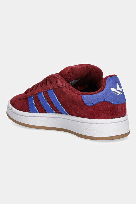 Băieți adidas Originals sneakers de piele întoarsă pentru copii CAMPUS 00s JP7978 burgundia