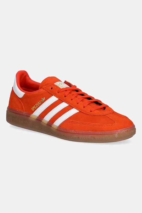 Tenisky adidas Originals HANDBALL SPEZIAL semišová koža oranžová JP8001