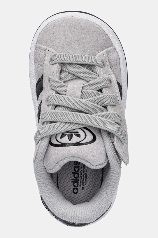 adidas Originals sneakersy zamszowe dziecięce CAMPUS 00s szary JQ1763
