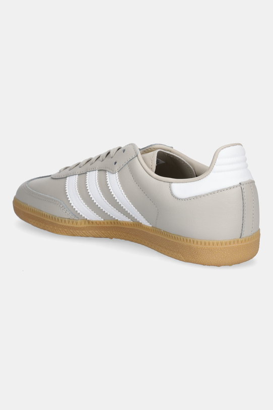 Chłopiec adidas Originals sneakersy skórzane dziecięce SAMBA OG JQ2853 beżowy