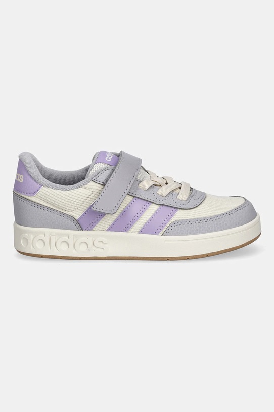 Παιδικά αθλητικά παπούτσια adidas BREAKBASE JQ3107 μπεζ AW25