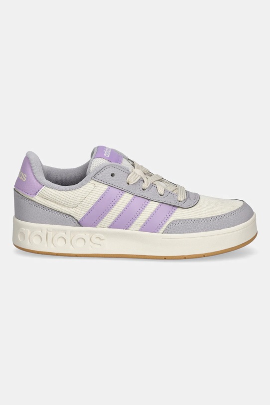 Παιδικά αθλητικά παπούτσια adidas BREAKBASE JQ7775 μπεζ AW25