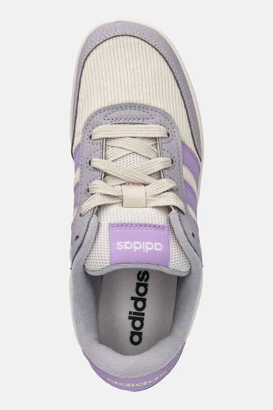 Παιδικά αθλητικά παπούτσια adidas BREAKBASE μπεζ JQ7775