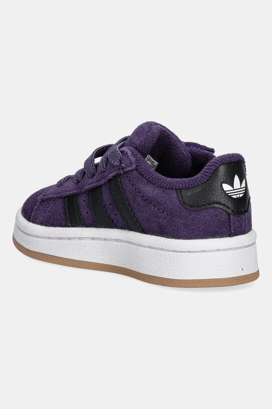 Момче Детски велурени маратонки adidas Originals CAMPUS 00s JQ8561 виолетов