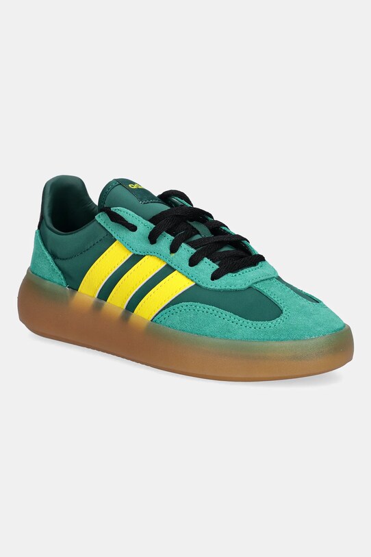 Детски маратонки adidas BARREDA DECODE велур зелен JQ8852