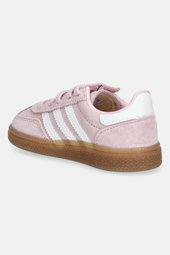 Chłopiec adidas Originals sneakersy zamszowe dziecięce HANDBALL SPEZIAL JR2106 różowy