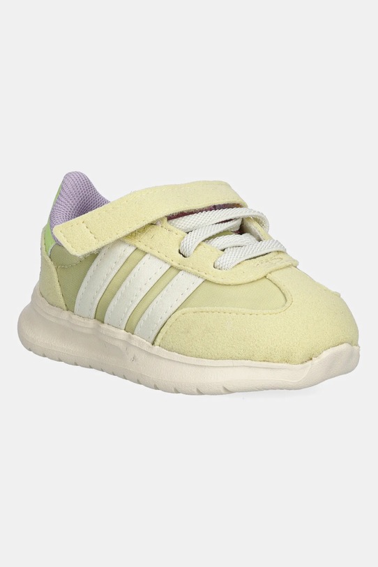 Παιδικά αθλητικά παπούτσια adidas RUN 70s 2.0 TIANA δέρμα σαμουά κίτρινο JR4928