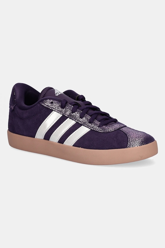 adidas scarpe da ginnastica per bambini VL COURT 3.0 pelle scamosciata violetto JS3485