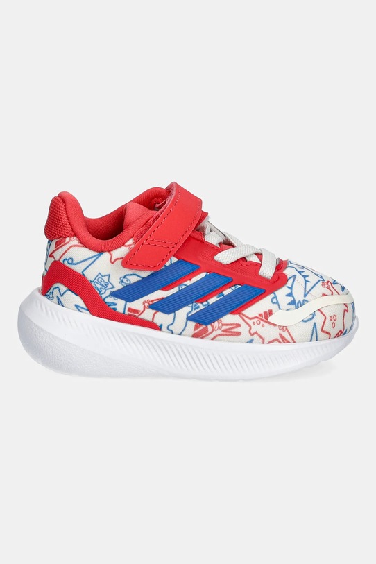 adidas sneakers pentru copii RUNFALCON DINO JP6168 rosu AW25