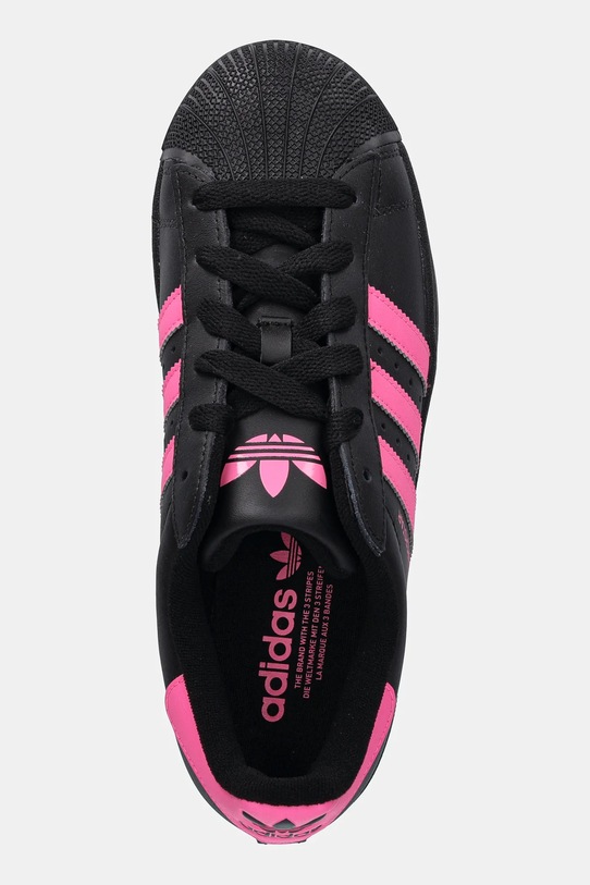 adidas Originals sneakers pentru copii SUPERSTAR II negru JQ0284