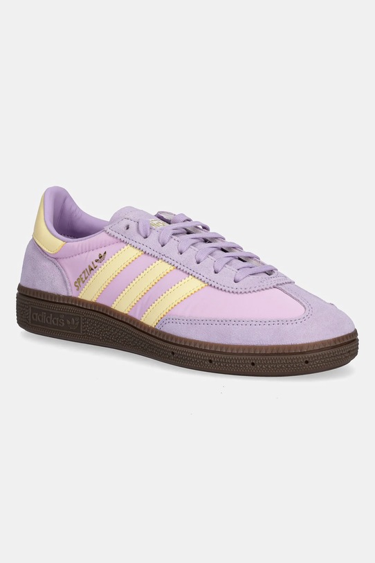 Дитячі кросівки adidas Originals HANDBALL SPEZIAL лицьова шкіра фіолетовий JQ0736