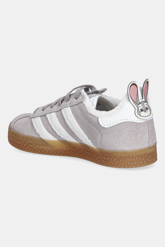 Băieți adidas Originals sneakers de piele întoarsă pentru copii GAZELLE JQ1345 violet