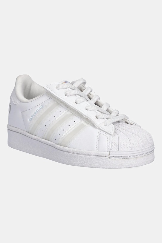 adidas Originals sneakers pentru copii SUPERSTAR LED LIGHTS mic de statură alb JQ6419