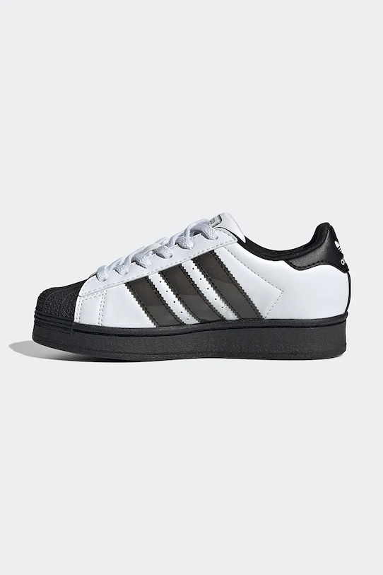 Παιδικά sneakers adidas Originals SUPERSTAR LED LIGHTS λευκό JS1290