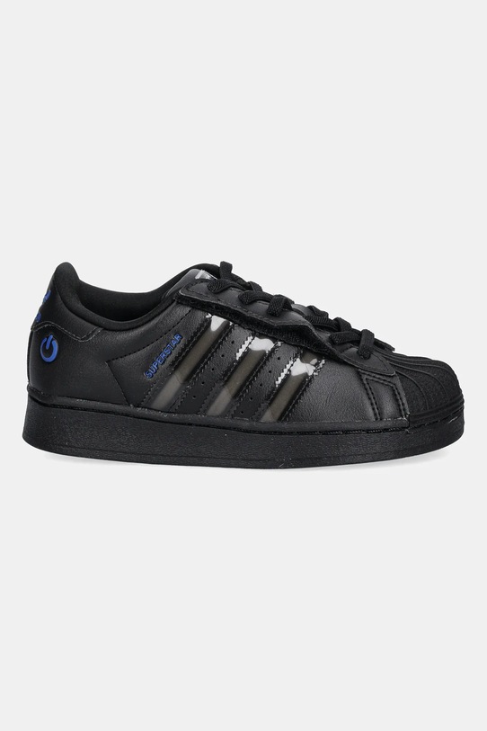 adidas Originals sneakers pentru copii SUPERSTAR LED LIGHTS JS1291 negru AW25